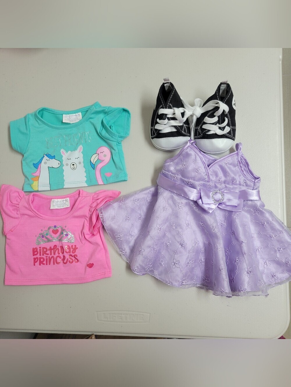 Build-A Bear Bundle Of 4 Items.